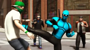 blue-ninja-superhero-game