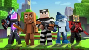 cops-n-robberspixel-craft-gun