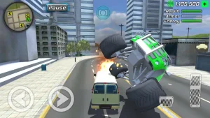 rope-frog-ninja-hero-car-vegas-2
